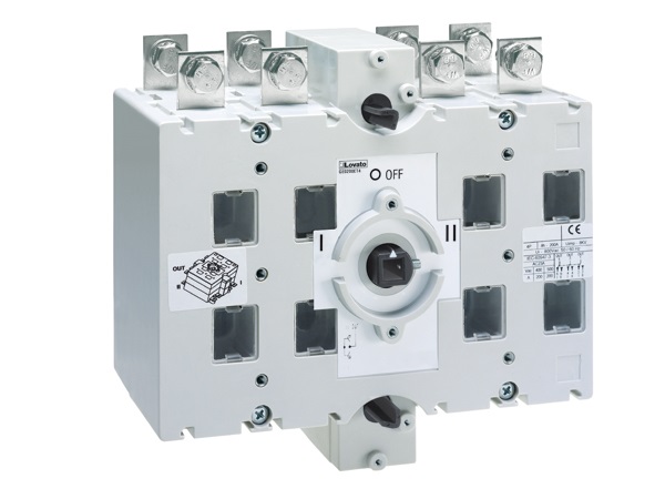 SEZIONATORE COMMUTATORE 4P AC21A 200A