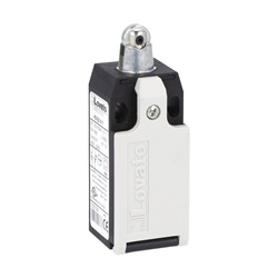 Finecorsa serie K asta con rotella metallo 1NA+1NC custodia plastica uso industriale