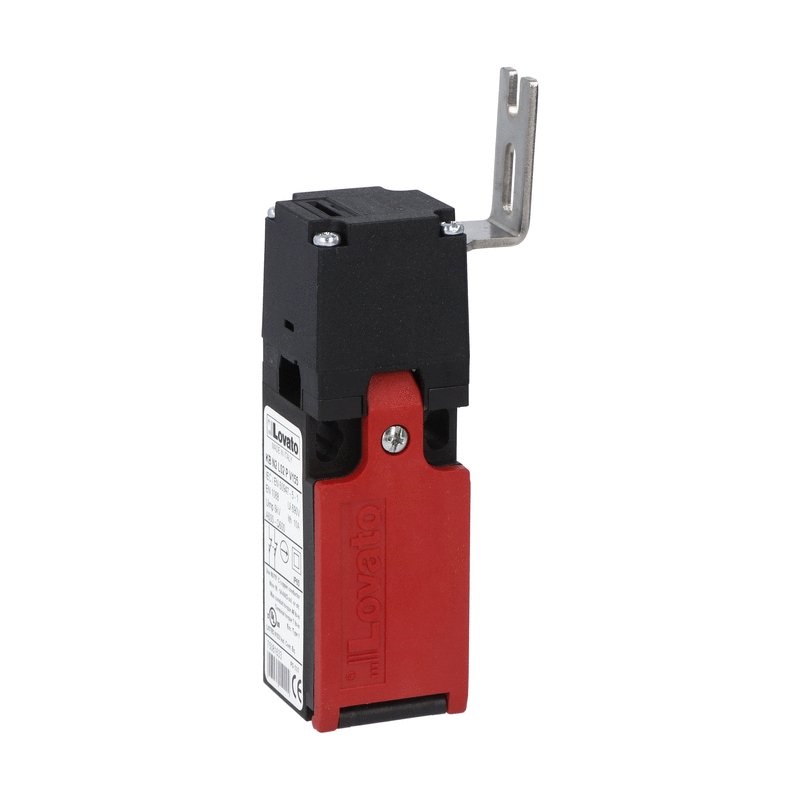 Finecorsa serie K chiave angolare 1NA+1NC lento custodia plastica ingresso cavo basso EN 50047