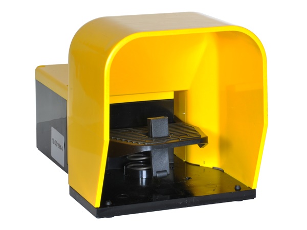 Pedaliera leva sicurezza 1NA+1NC scatto custodia plastica interruttore a pedale serie K