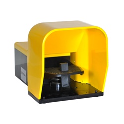 Pedaliera leva sicurezza 1NA+1NC scatto custodia plastica interruttore a pedale serie K