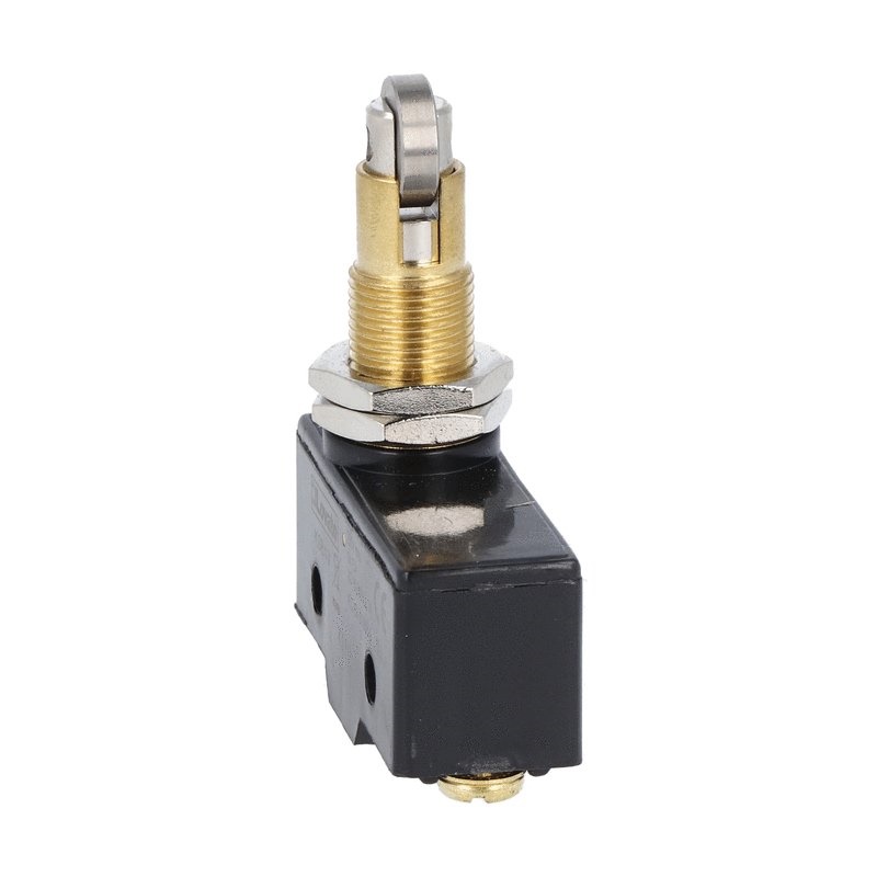 Microinterruttore plastico serie K asta rotella fissaggio M12 contatti 1NA/NC vite