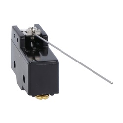 Micro switch leva piatta 168mm contatti 1NA/NC vite plastica serie K uso industriale