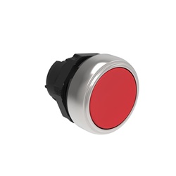 PULSANTE RASATO ROSSO