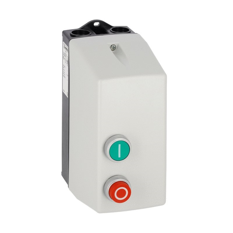 Avviatore diretto M1P 9-14A 5,5kW 400V IP65 con relè termico e pulsanti marcia/arresto
