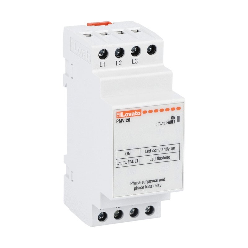 RELE CONTR. MAN. E SEQ. FASI 380/600V