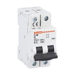 INTERRUTTORE MAGNETOTERMICO 2P D 2A 10KA