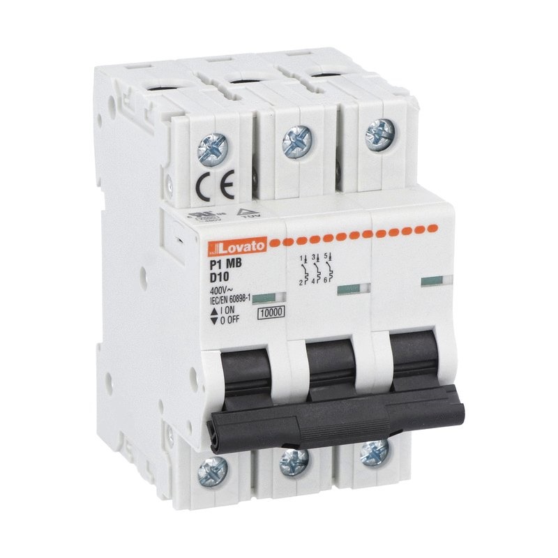 INTERRUTT. MAGNETOTERMICO 3P D 25A 10KA