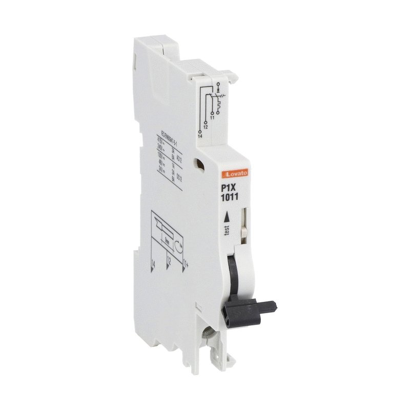 Contatto ausiliario 1NO+1NC montaggio laterale per automazione e quadri elettrici