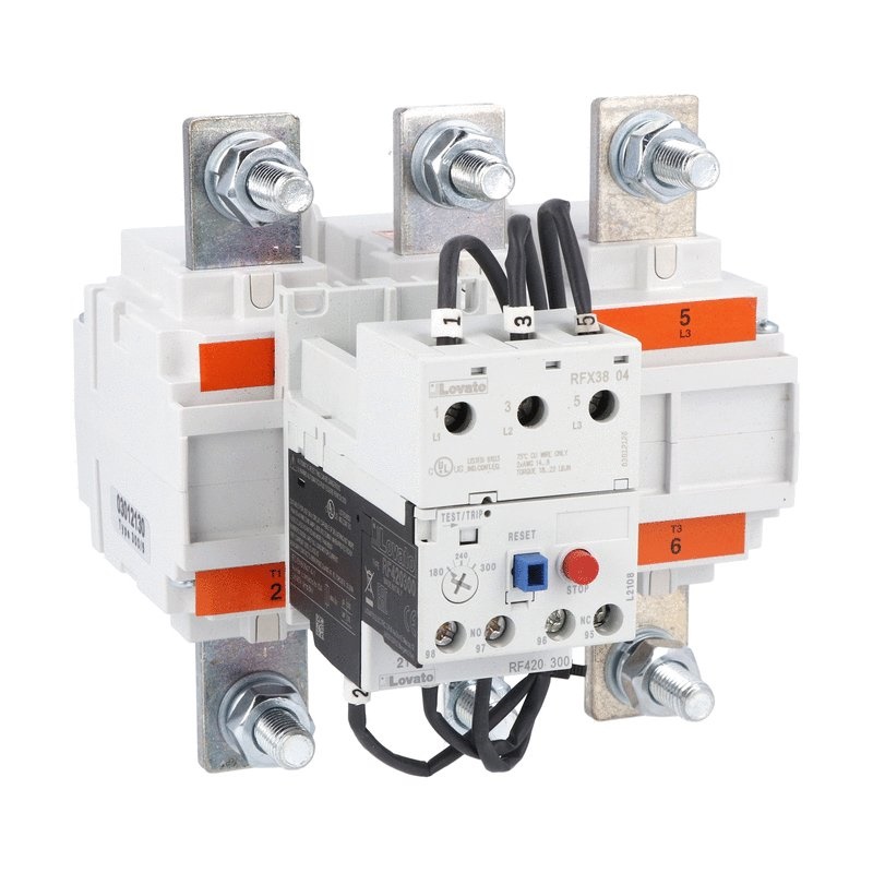 RELE TERMICO 150-250A protezione motore mancanza fase ripristino manuale/automatico