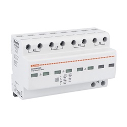 Scaricatore sovratensioni tipo 1-2 3P+N 25kA monoblocco con contatto remoto