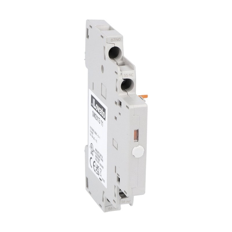 Contatto ausiliario segnalazione laterale 1NO+1NC per SM2R SM3R intervento termico magnetico