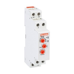 Temporizzatore modulare multifunzione multiscala multitensione 12-240V AC/DC 1 contatto uso industriale