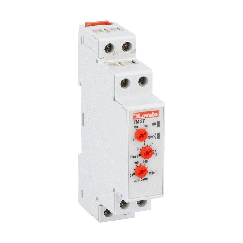 Temporizzatore modulare avviamento stella-triangolo multiscala multivoltaggio 24-48VDC 24-240VAC