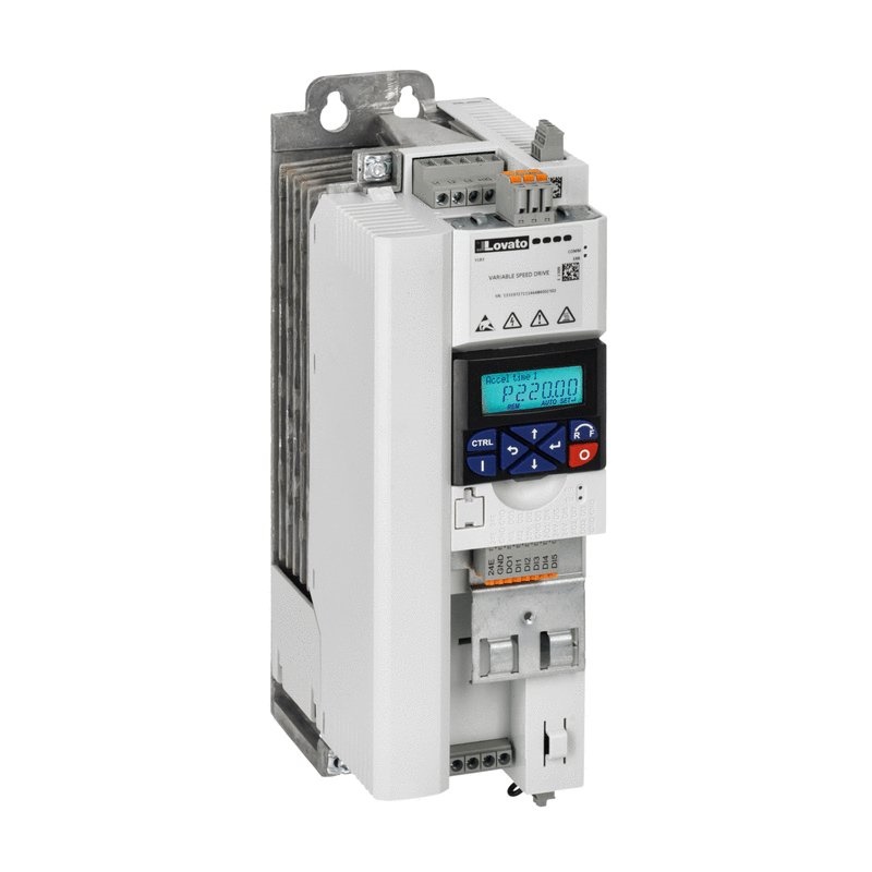 Inverter trifase 5,5kW 400V con filtro EMC integrato per controllo velocità variabile