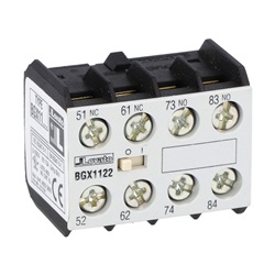 CONTATTI AUX 2NA+2NC X CONTATTORE SX BGT