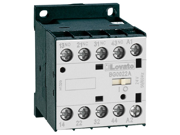 CONTATTORE AUX 3NO+1NC 24VDC