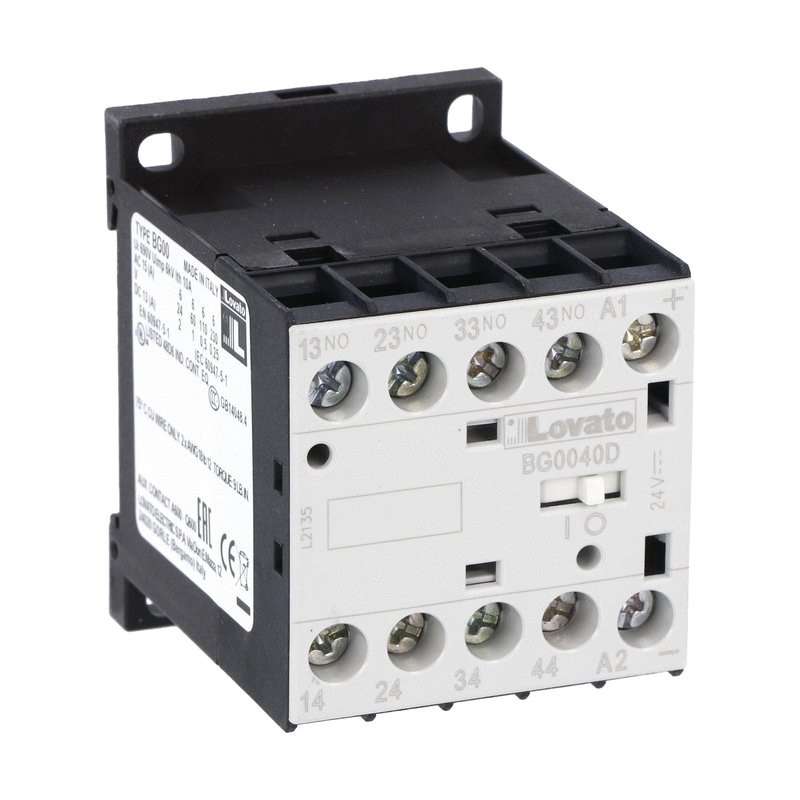 CONTATTORE AUX 4NO 24VDC