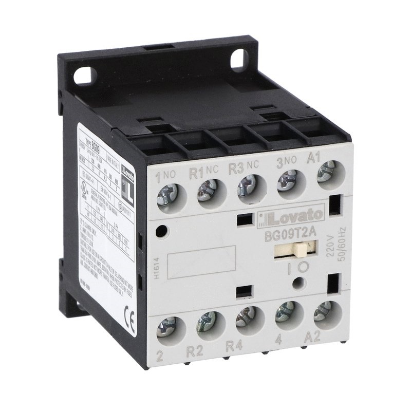 CONTATTORE 4P 2NO+2NC 20A