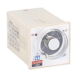 Temporizzatore multifunzione multitensione multiscala estraibile/incasso 48x48mm 24-240V