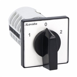 Commutatore a camme serie GN 20A 4 elementi montaggio frontale per motori