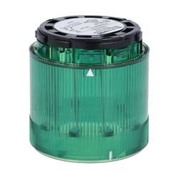 MOD.LUMINOSO LUCE FISSA VERDE ALIM.DIR