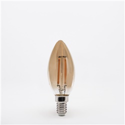 LAMPADA LED FILAMENTO TIPO G37 OLIV