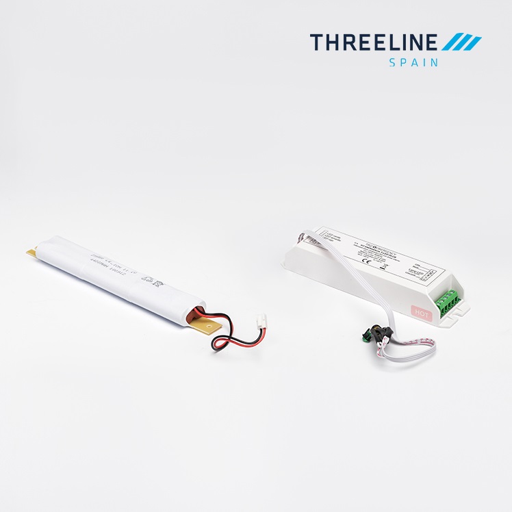 Kit di emergenza per tubi T8 e T5 da 8 a 20W con 1 ora di autonomia