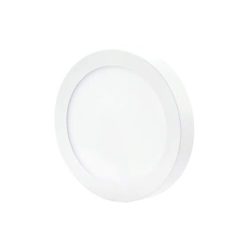 Downlight ultrasottile LED 18W Rotondo per superficie Bianco Neutro apertura 120º finitura Bianca