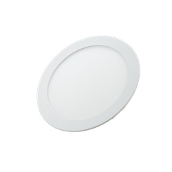 Downlight ultrasottile LED 18W Rotondo da incasso Bianco Neutro apertura 120º finitura Bianca
