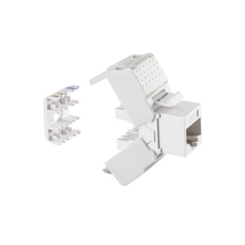 Presa RJ45 90° UTP cat.6 TOOLESS