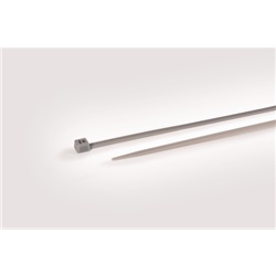 Fascetta poliammide 4.6 grigia 200x4.6 mm alta temperatura fino 195°C per automotive e ferroviario