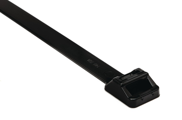 Fascetta nera 880x12,5 mm T250L plastica alta qualità per fissaggio cavi e tubi