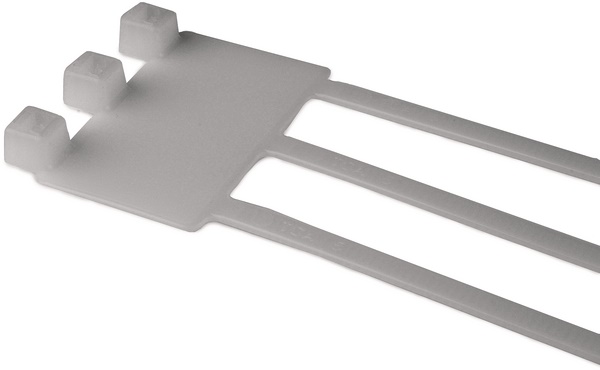 Fascetta identificazione poliammide 205x4,7 mm per cablaggio professionale