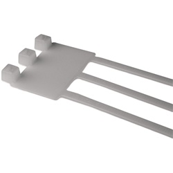 Fascetta identificazione poliammide 205x4,7 mm per cablaggio professionale