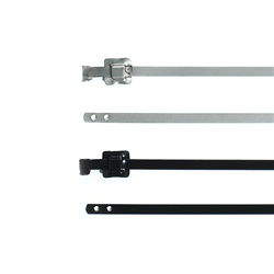 FASCETTA INOX RIVESTITA 330X10.3 ML