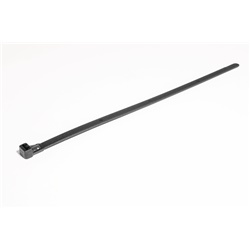 Fascetta riapribile 180x6,5 mm nero riutilizzabile con meccanismo apertura facile per applicazioni con frequenti cambi