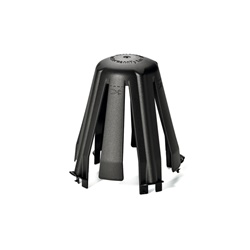 Distanziale illuminazione SpotClip-II per faretti 62-90 mm, resistenza alta temperatura, installazione flessibile, sicurezza isolamento