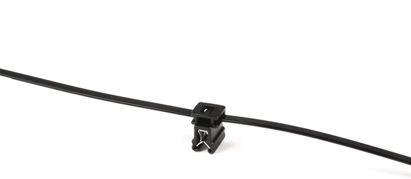 Fascetta fissaggio 2-piece preassemblata EdgeClip per bordi lamiera 1-3 mm uso quadristi automotive