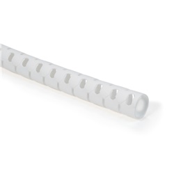 Spirale aperta protezione cavi 16mm bianco 25m uso industriale Helawrap