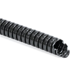 Tubo corrugato PA6 ø21mm 50m flessibile resistente urti solventi impianti macchinari