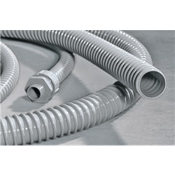 Tubo spiralato PVC 40mm flessibile autoestinguente per impianti e automazione