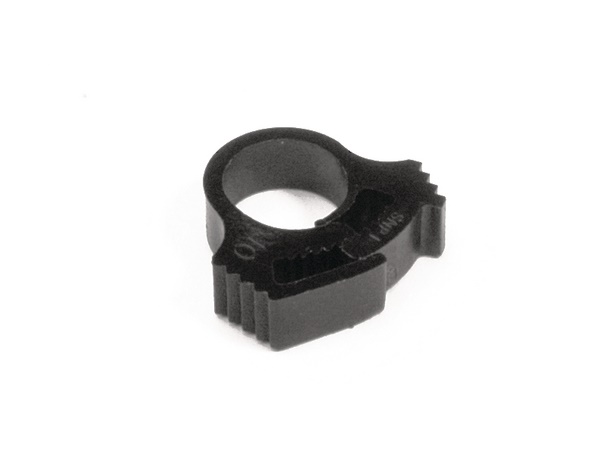 Stringitubo Snapper Nero SNP1, fermacavo plastica riutilizzabile, autobloccante, per applicazioni industriali e domestiche