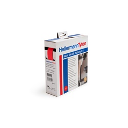 Termorestringente 2:1 poliolefina flessibile isolamento elettrico protezione meccanica colore rosso diametro 3,2/1,6 mm