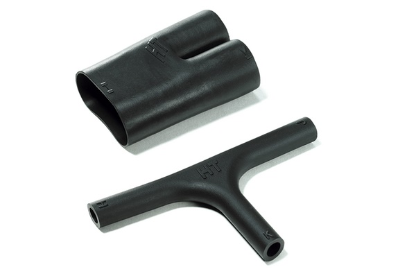 Preformato a T 412H622-9 termorestringente per cablaggio elettrico ed elettronico