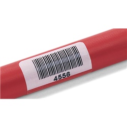 Etichette autolaminanti laser resistenti 50 micron per identificazione cavi grandi diametri