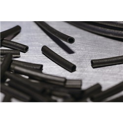 Tubo neoprene nero 3mm lunghezza 100m guaina elastica resistente fino 120°C uso industriale automotive aerospaziale militare trasporto
