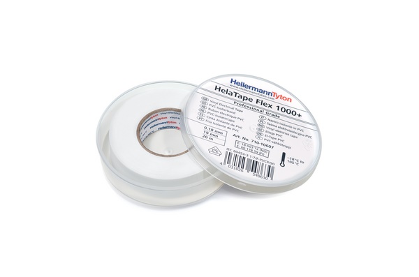 Nastro isolante PVC 19 mm x 20 m flessibile alta resistenza isolamento elettrico fino 1 kV uso interno ed esterno