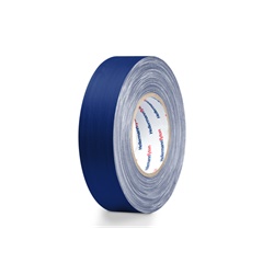 Nastro tessuto 19x10 mm blu resistente strappo rivestimento PE per legatura fissaggio identificazione eventi fiere