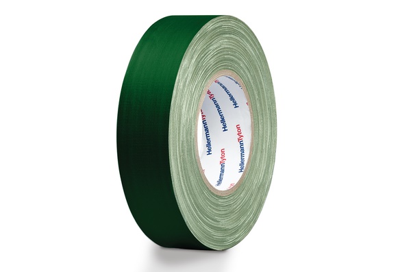 Nastro tessuto 19x50 mm alta resistenza strappo rivestimento PE per legatura fissaggio identificazione eventi fiere